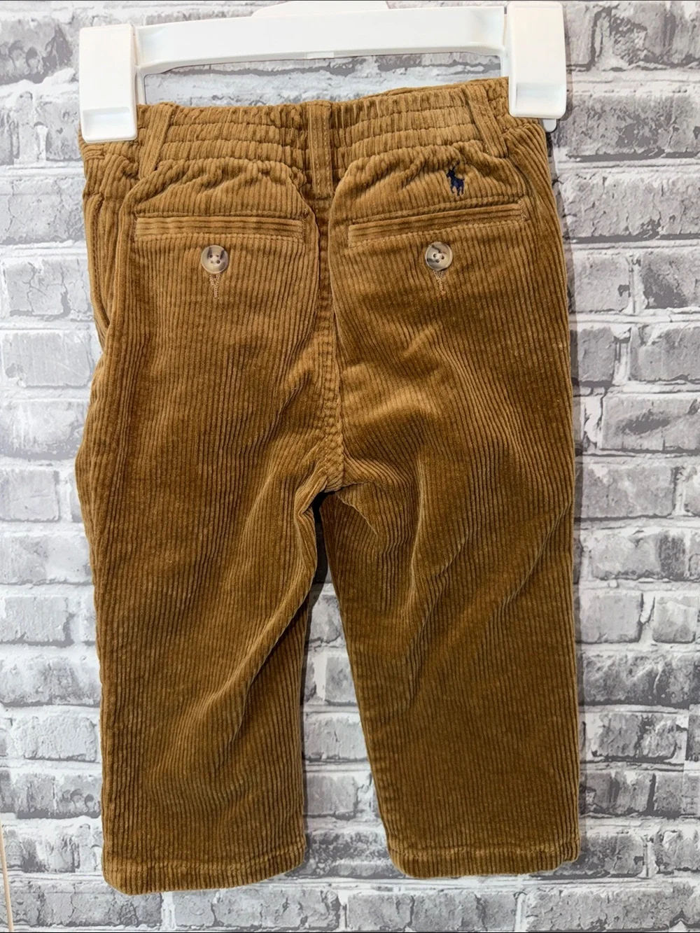 Ralph Lauren Toddler Corduroy Pants in Warm Camel